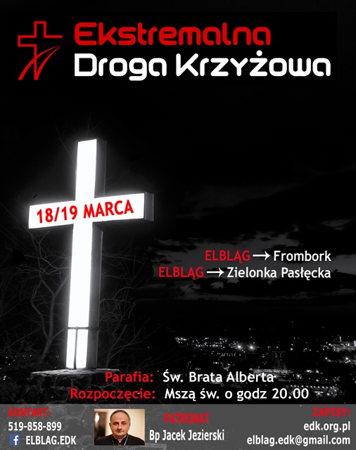 II edycja Ekstremalnej Drogi Krzyżowej w Elblągu